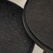 METALLICA - Set de tables basses en acier noir
