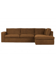 THOMAS - Bronze Right Corner Sofa