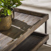 OHIO - Table basse rectangle en bois L 125
