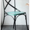 Bistro - Blue vintage dining chair