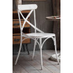 Bistro - White vintage dining chair
