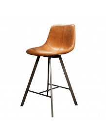 SLAM- Cognac counter chair