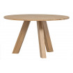 ABBY - Round wood table L129