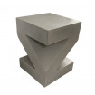BETON - Grey concrete stool Z