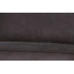 STATEMENT - Sofá de 4 plazas en piel gris