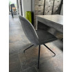 Grey swivel chair