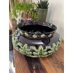 Vase in Ceramic with frogs