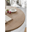 VICTORIA - Table ronde en bois de Pin blanc