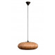 BOND - Lampada a sospensione ovale in legno