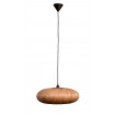 BOND - Lámpara de suspensión ovalada de madera