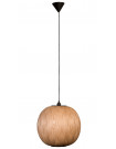 BOND - Lampada a sospensione rotonda in legno