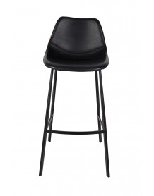 Chaise de bar noir 80 cm