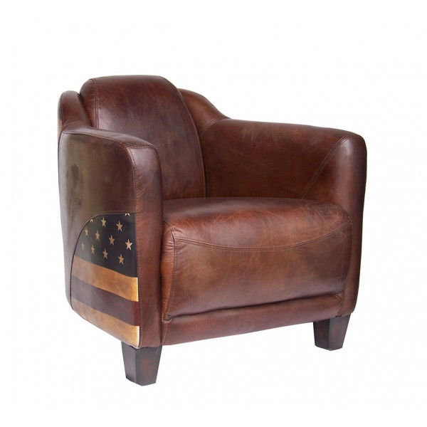 USA - Leather club chair