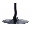 SPACIALE - Runder Tisch aus Holz und Stahl schwarz D110