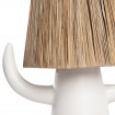 BILLY BOB - Lámpara de cuerda de terracota blanca H60