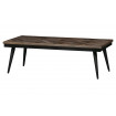 RHOMBIC - Table basse en bois et métal L 120