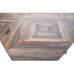 RHOMBIC - Mesa de comedor de madera y metal L180