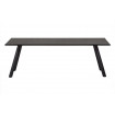 TABLO - Black oak table 160 cm
