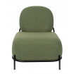 POLLY - Original armchair in green fabric