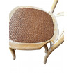 BISTROT - Chaise de table empilable en chêne