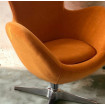 Orange armchair Coocoon