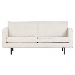 RODEO - 2-Sitzer-Sofa aus weißem Bouclé-Stoff