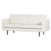 RODEO - 2-Sitzer-Sofa aus weißem Bouclé-Stoff