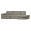 ZEMU - Dark grey sofa L280