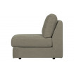 FAMILY - 3 seaters left hand rounded light grey