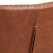 OMG - Silla de diseño con aspecto de cuero marrón