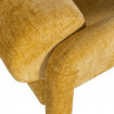LENNY - Design-Sessel aus beigem Samt