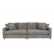 SENSE - 3-Sitzer-Sofa aus grauem Stoff