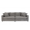 SENSE - Sofá de 3 plazas en tejido gris