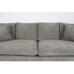 SENSE - Sofa aus weichem grauem Stoff