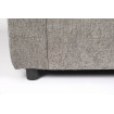SENSE - Sofá de tela gris zoom