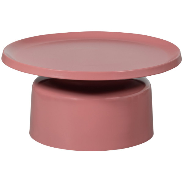 GLAM - Tavolino rotondo rosa D60