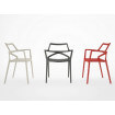 Design-Stuhl für den Außenbereich