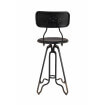 Industrial style bar stool