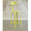 Yellow bar stool