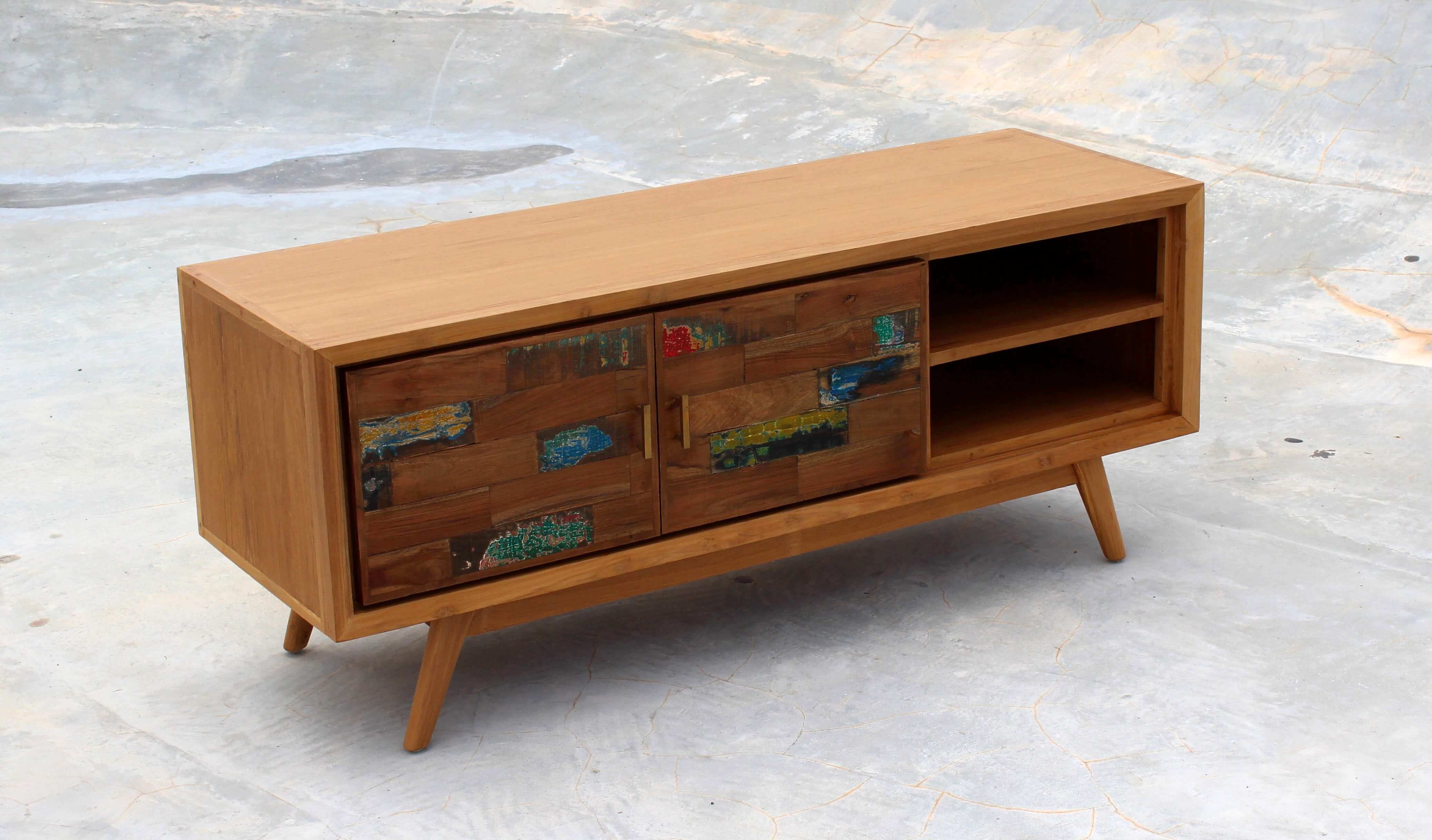 solid wood TV cabinet