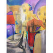 Abstract painting Venise