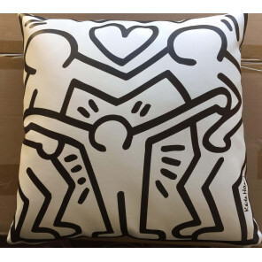 Cojín firmado Keith Haring 167