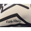 Signed Keith Haring cushion