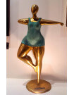 Bronzestatue Die Tänzerin