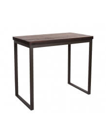 Dark wooden table top 